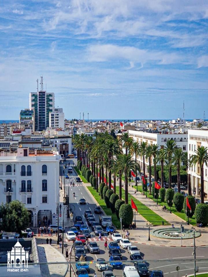 Rabat, Hassan Downtown: Tramway, Sunshine, Privacy Apartamento Exterior foto