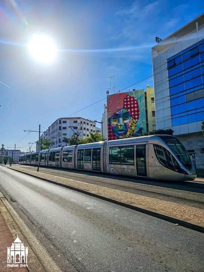 Rabat, Hassan Downtown: Tramway, Sunshine, Privacy Apartamento Exterior foto